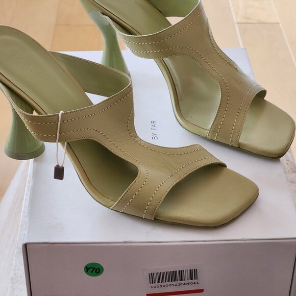 By Far Nadia Mule Sandals Sz 40 (never worn) - Picture 2 of 8
